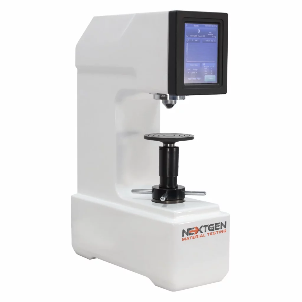 NG-RockGen DGEN Series - Digital Rockwell Hardness Tester - Rockwell Regular, Rockwell Superficial and Rockwell TWIN Digital Models