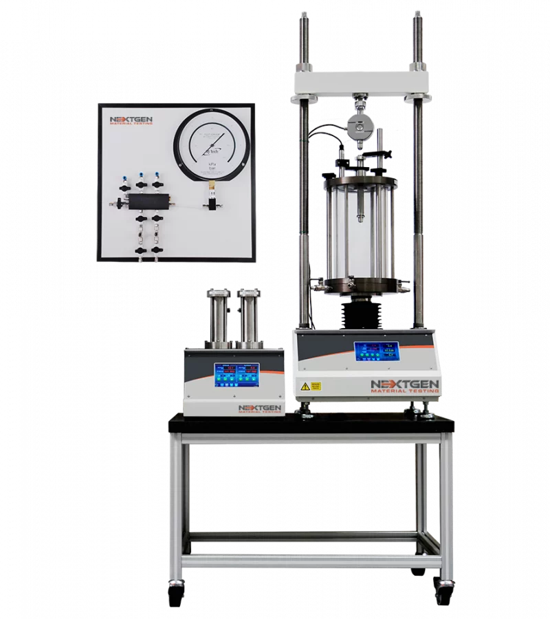 Automatic Triaxial Testing System