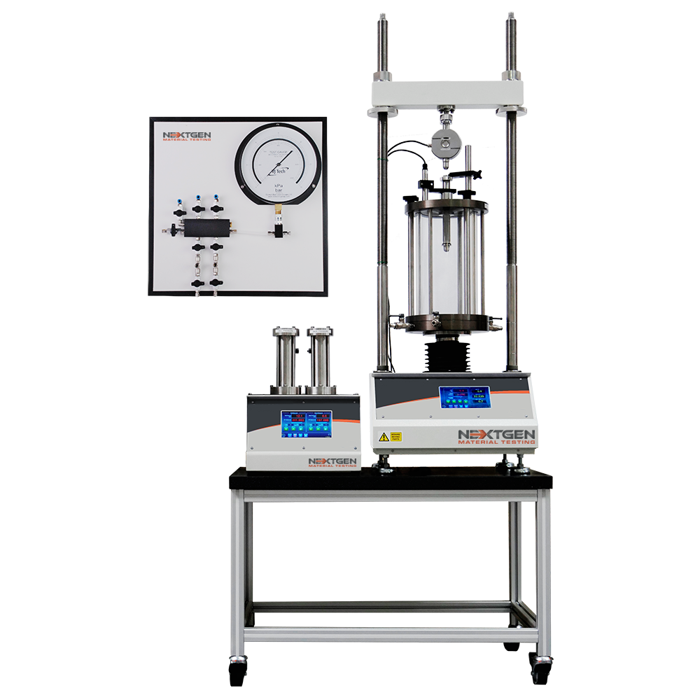 50kN Automatic Triaxial Testing System