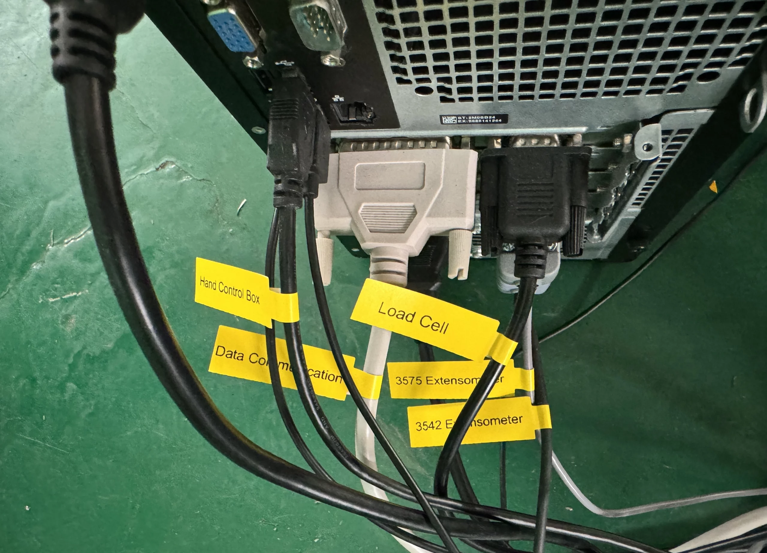 PC Computer Connection System for the 300kN Universal Testing Machine