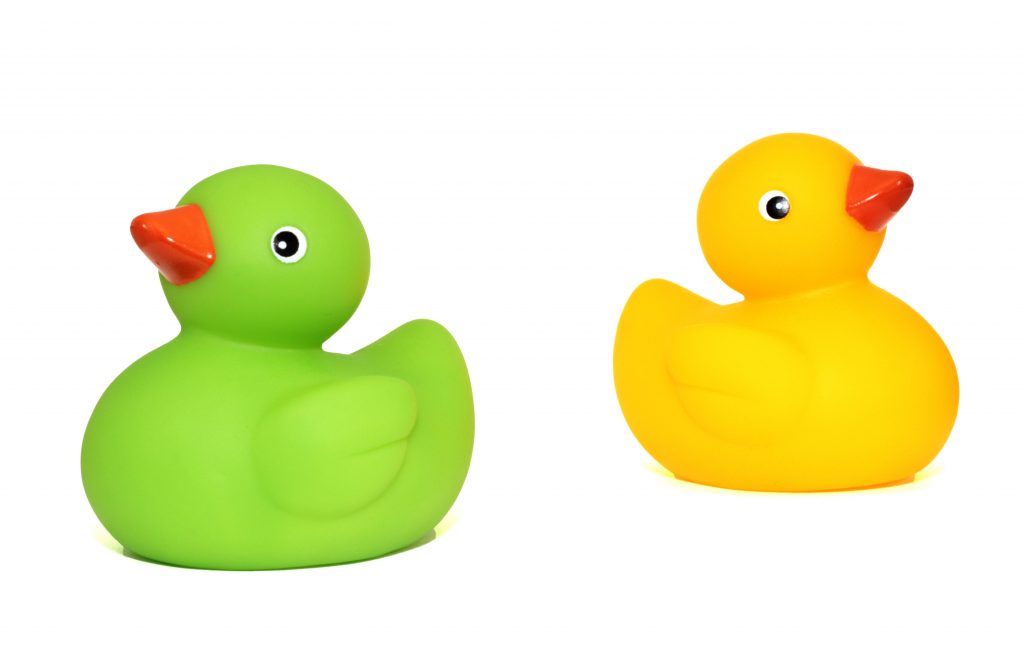 rubber ducks