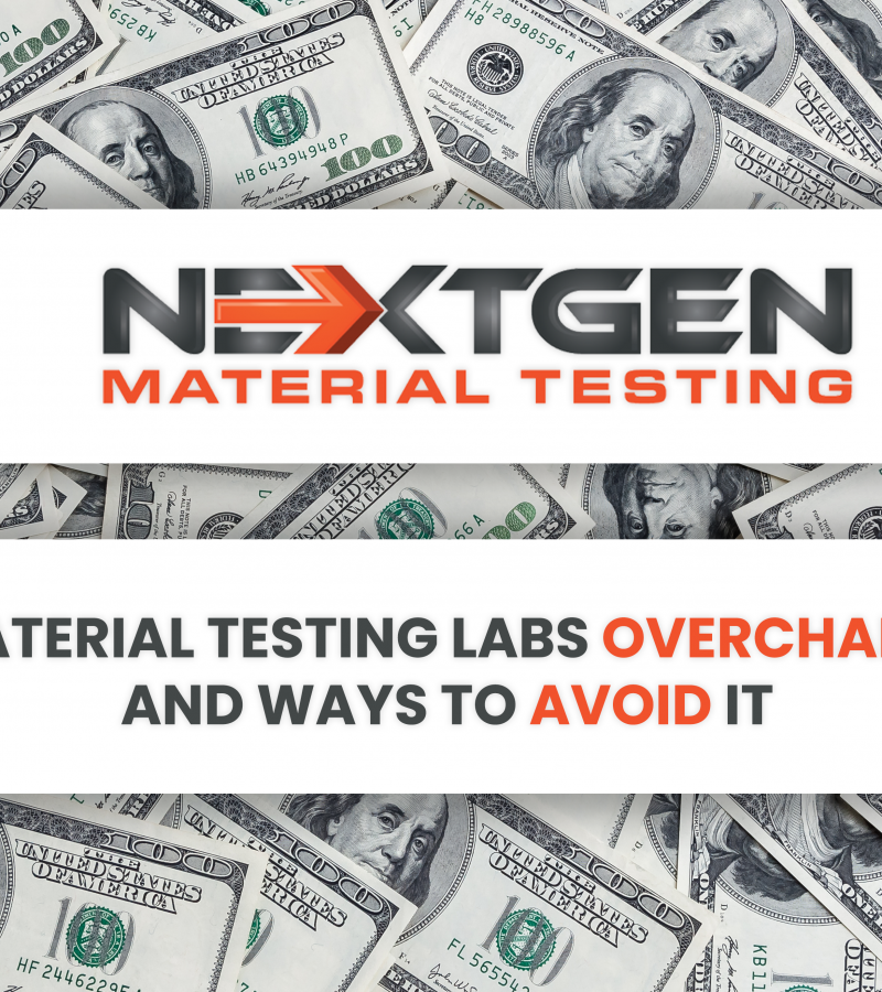 How Material Testing Labs Overcharge You and Ways to Avoid It