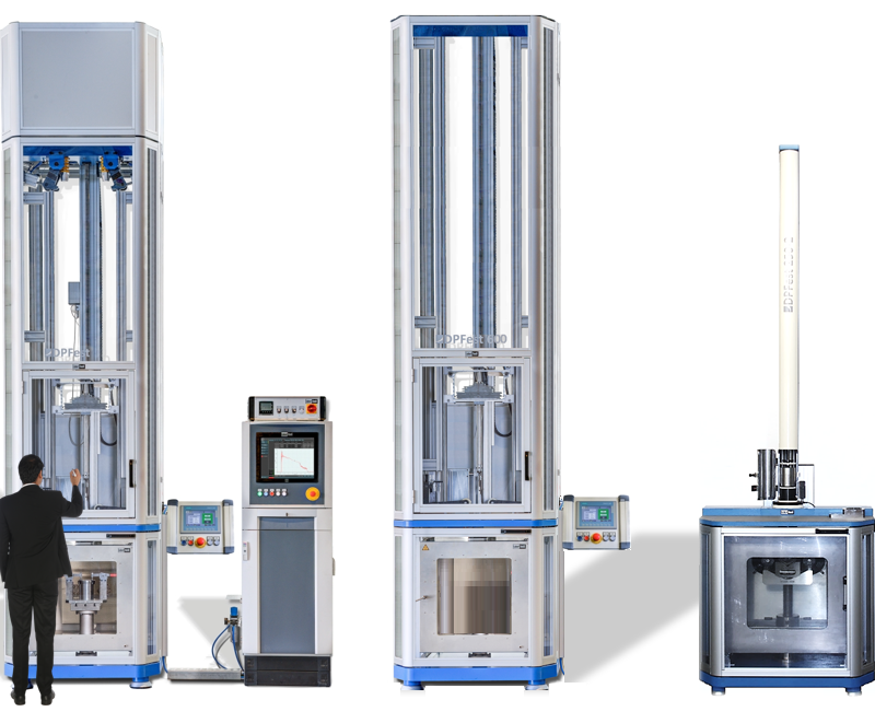 Low-capacity vertical drop weight testers up to 2000J NG-FWT1 & NG-FWT2