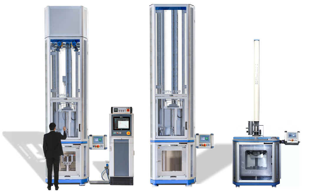 Low-capacity vertical drop weight testers up to 2000J NG-FWT1 & NG-FWT2